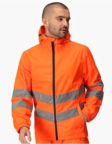 R-TRW497-Pro Hi-Vis Packaway Jacket